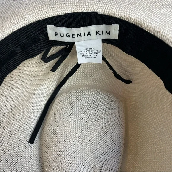 EUGENIA KIM Harlowe Pearl Embellished Hat